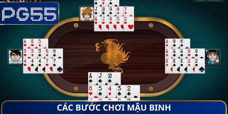 Các bước chơi mậu binh