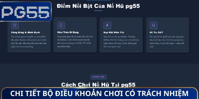 Chi tiết bộ điều khoản chơi có trách nhiệm