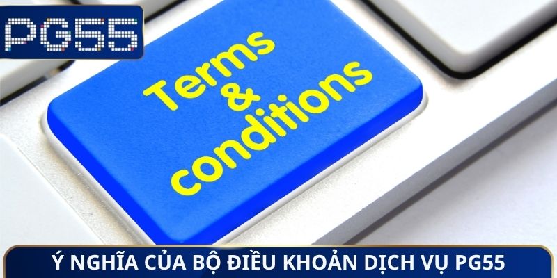 Ý nghĩa của bộ điều khoản dịch vụ PG55